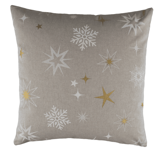 Koristetyyny Kultaiset tähdet 45x45cm