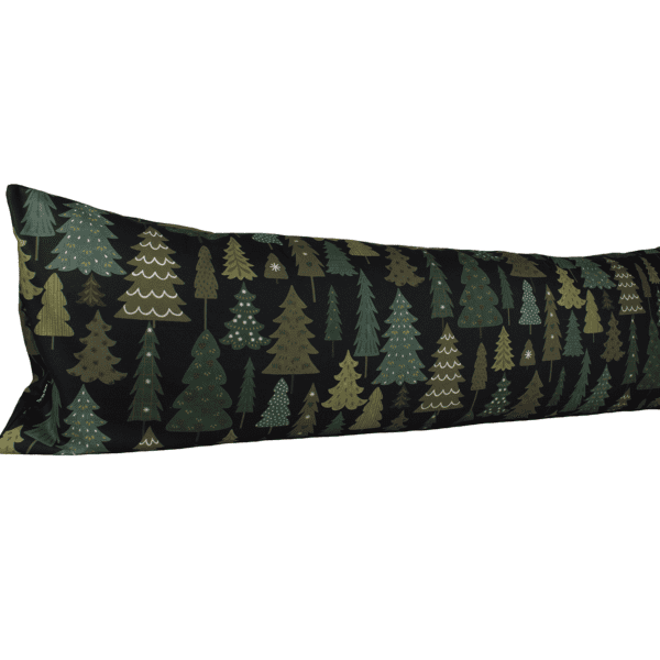 Vartalotyynynpäällinen Kuuset 45x145cm - tummanvihreä