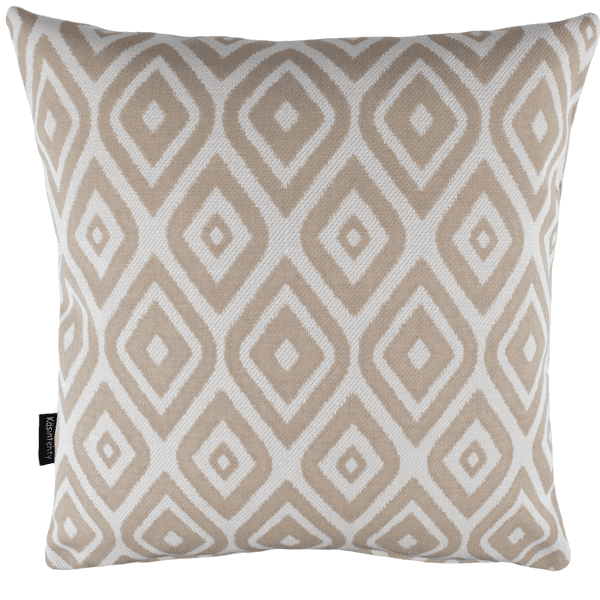 Kuviollinen terassityyny 45x45cm - beige