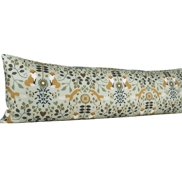 Vartalotyynynpäällinen Ketunpolku 45x145cm - vihreä