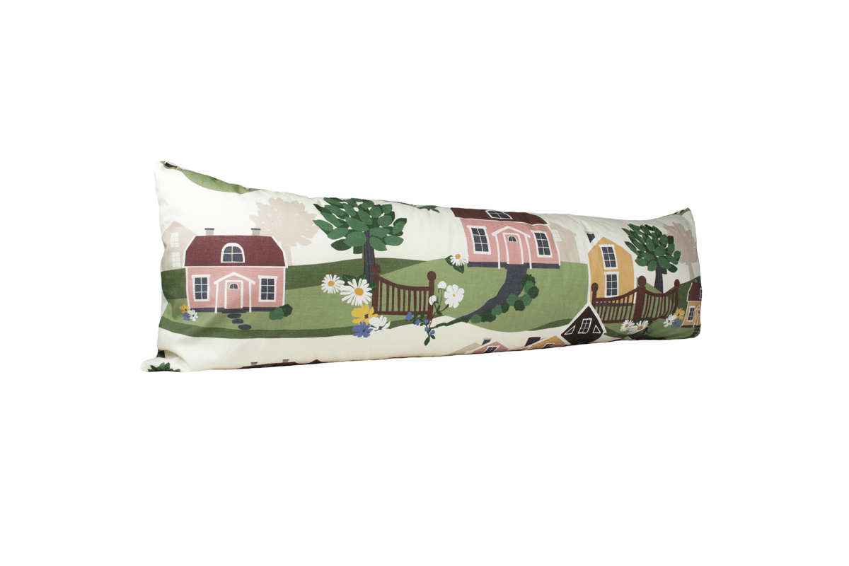 Vartalotyynynpäällinen Maalaistalot 45x145cm