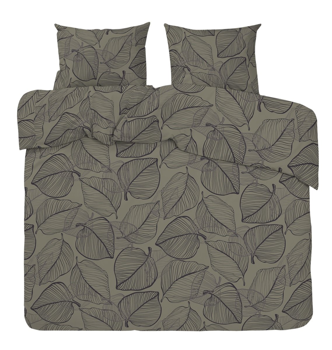 Parivuoteen pussilakanasetti Hugo 220x210 - vihreä