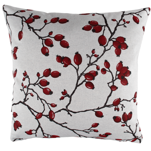Koristetyyny Ruusunmarja 45x45cm