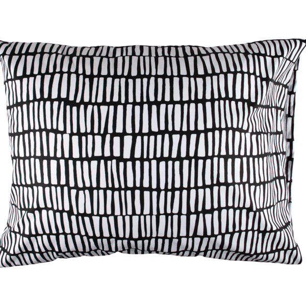 Tyynyliina Palkki 2kpl 50x60cm – mustavalkoinen