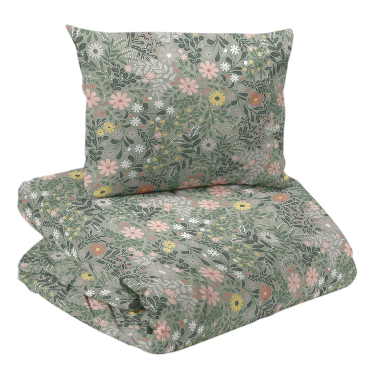 Pussilakanasetti Kukkaisa 150x210cm