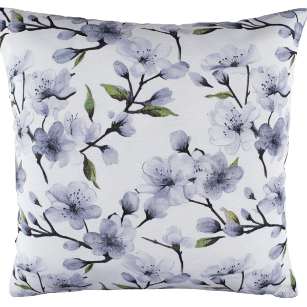 Koristetyyny Omenankukka 45x45cm - sininen