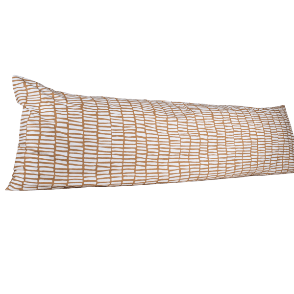 Vartalotyynyliina Palkki 45x145cm - ruskea