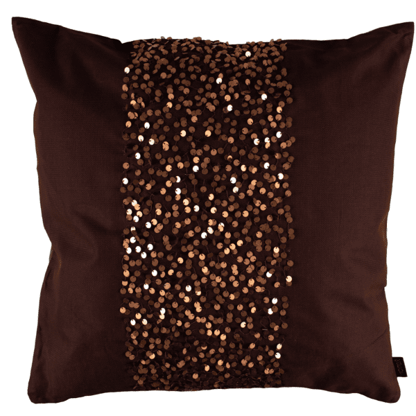 ALE Paljettityyny 50x50cm - ruskea
