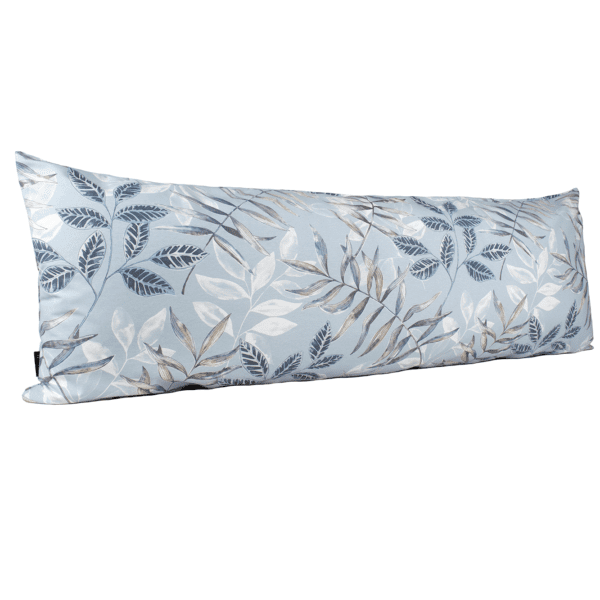 Vartalotyynynpäällinen Sinertävät lehdet 45x145cm