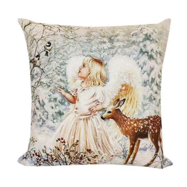 Tulossa: Samettityyny Enkeli 45x45cm